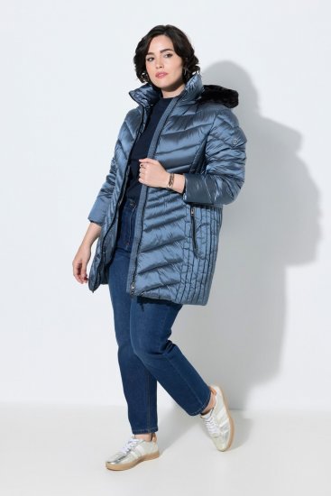 Ulla Popken 842013 Prošivena jakna Denim plava - Jakne - Jakne za žene velikih veličina