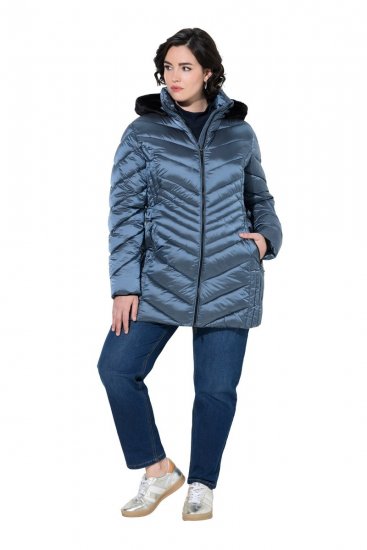 Ulla Popken 842013 Prošivena jakna Denim plava - Jakne - Jakne za žene velikih veličina