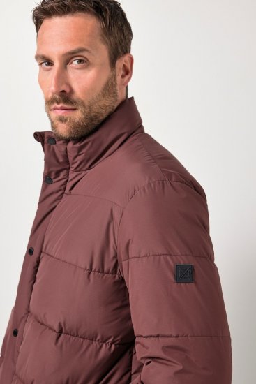 JP1880 Jacket Quilted Extra Warm Brown - Jakne - Muške Jakne Veliki Brojevi