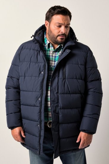 Men+ 426 Parka s kapuljačom Tamnoplava - Jakne - Muške Jakne Veliki Brojevi