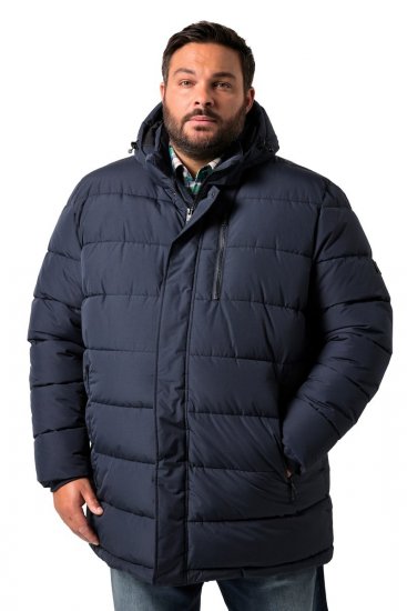 Men+ 426 Parka s kapuljačom Tamnoplava - Jakne - Muške Jakne Veliki Brojevi