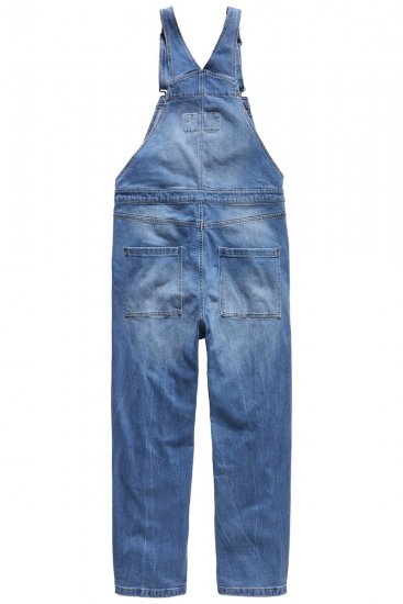 JP1880 842648 Traper treger hlače širokog kroja Denim plava - Traperice & hlače - Muške Traperice i Hlače Veliki Brojevi