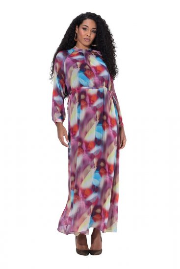 Ulla Popken 842719 Večernja haljina Crna - Večernje haljine - Svečane haljine velikih veličina