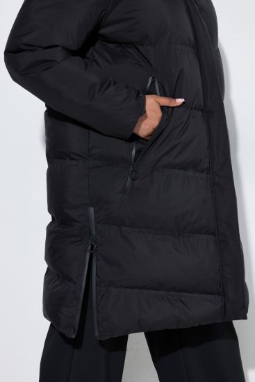 Ulla Popken SYMPATEX Triple Function Coat Black - Kaputi - Ženski kaputi velikih veličina