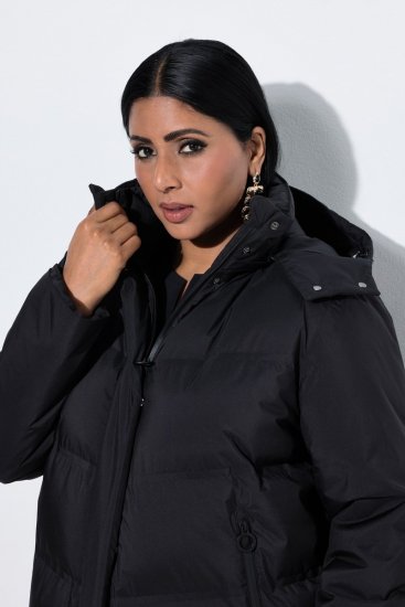 Ulla Popken SYMPATEX Triple Function Coat Black - Kaputi - Ženski kaputi velikih veličina