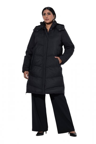 Ulla Popken SYMPATEX Triple Function Coat Black - Kaputi - Ženski kaputi velikih veličina