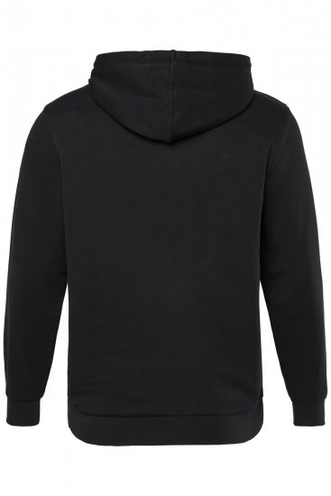 Men+ 305 Dukserica s kapuljačom Soho LDN Crna - Puloveri & dukserice - Muške Puloveri & dukserice veliki brojevi