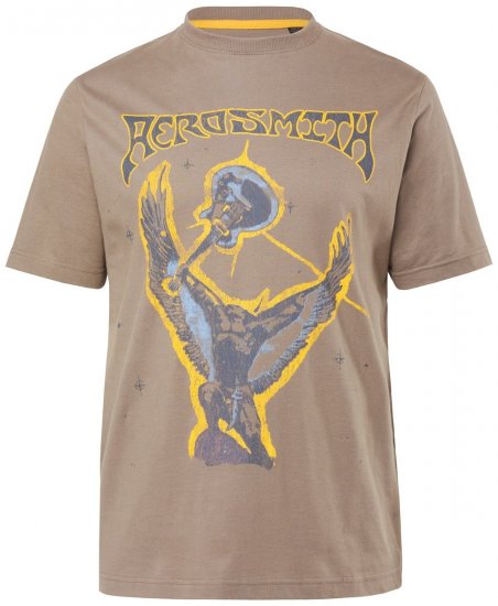 JP1880 844644 Aerosmith Majica Tamno taupe - Majice bendova - Band majice za muškarce