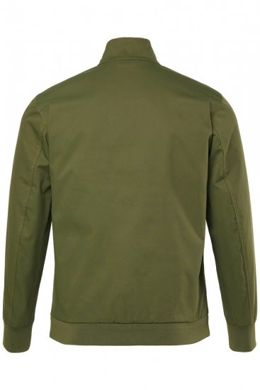 JP1880 844652 Bomber jakna s drukerima Khaki - Jakne - Muške Jakne Veliki Brojevi