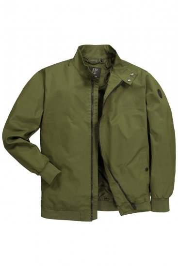 JP1880 844652 Bomber jakna s drukerima Khaki - Jakne - Muške Jakne Veliki Brojevi