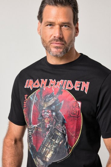 JP1880 845106 Iron Maiden Senjutsu Majica Crna - Majice bendova - Band majice za muškarce