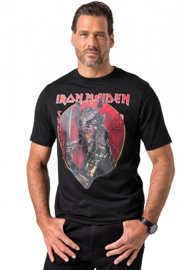 JP1880 845106 Iron Maiden Senjutsu Majica Crna - Majice bendova - Band majice za muškarce