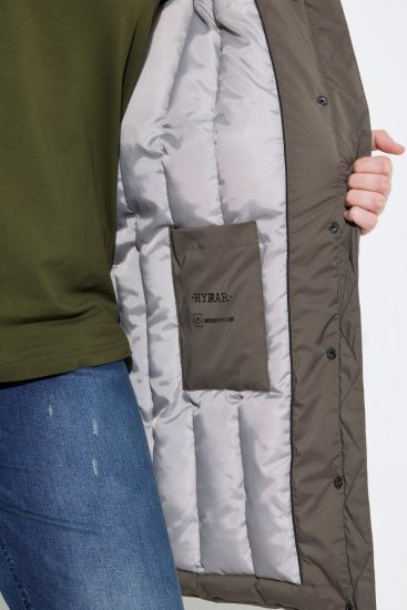 Ulla Popken 845111 Parka Tamnozelena - Kaputi - Ženski kaputi velikih veličina