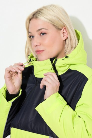 Ulla Popken 845115 Funkcionalni kaput Siva - Kaputi - Ženski kaputi velikih veličina