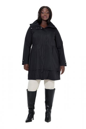 Ulla Popken SYMPATEX Triple Function Jacket Black - Jakne - Jakne za žene velikih veličina