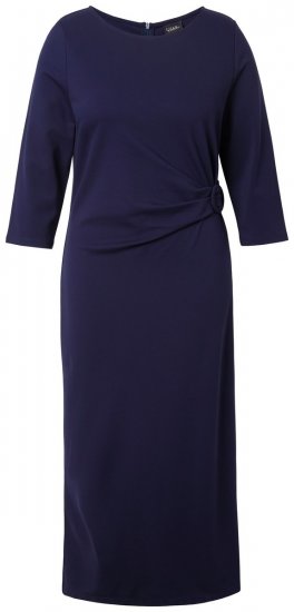 Ulla Popken 845705 Haljina od jerseya Tamnoplava - Midi haljine - Ženske midi haljine plus size