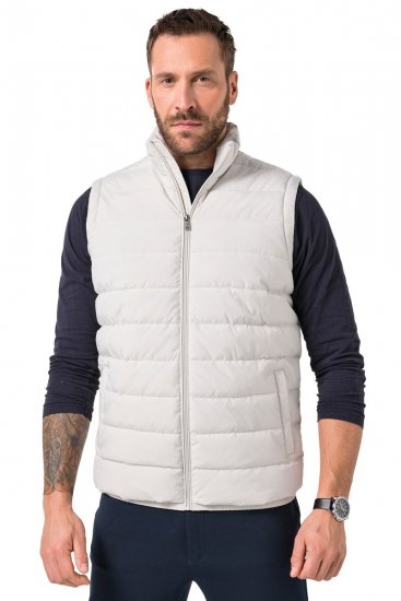 JP1880 846034 Outdoor prsluk Sivo bež - Jakne - Muške Jakne Veliki Brojevi