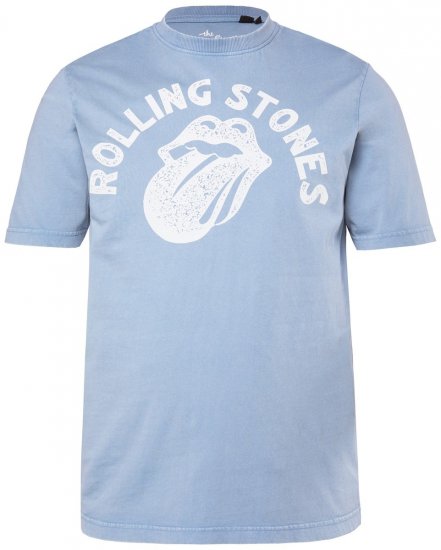 JP1880 846221 Rolling Stones Tongue Majica Svijetloplava - Majice bendova - Band majice za muškarce