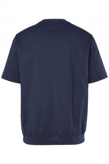 JP1880 846657 Majica bellyfit s našivcima Tamnoplava TALL - TALL T-shirts - Majice za Visoke Muškarce