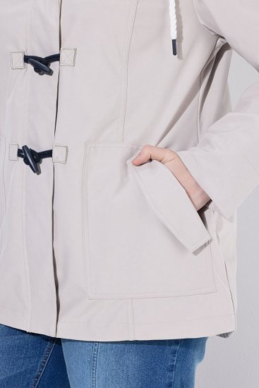 Ulla Popken 846853 Softshell jakna Šampanjac - Jakne - Jakne za žene velikih veličina