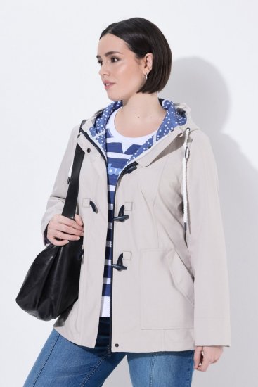 Ulla Popken 846853 Softshell jakna Šampanjac - Jakne - Jakne za žene velikih veličina
