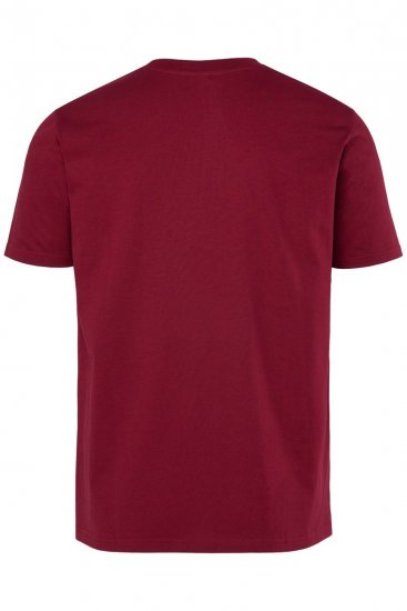 Men+ 448 Majica Endless Coast Bakrenosmeđa - Majice Kratkih Rukava - Muške Majice Kratkih Rukava Veliki Brojevi 