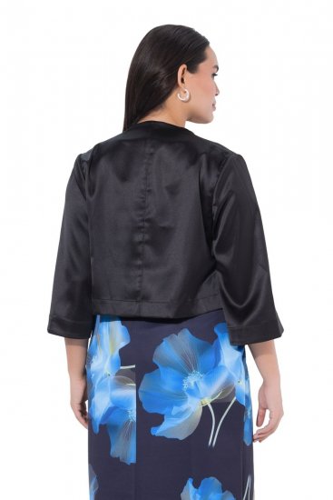 Ulla Popken 849457 Bolero Crna - Jakne - Jakne za žene velikih veličina