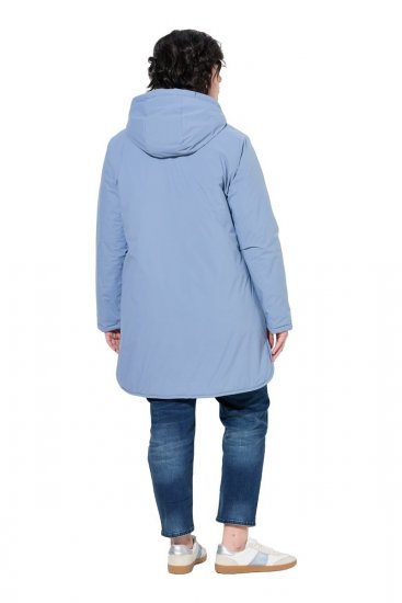 Ulla Popken 850361 Funkcionalna jakna Denim plava - Jakne - Jakne za žene velikih veličina
