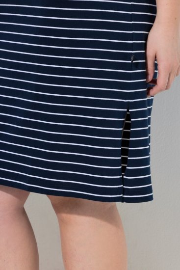 Ulla Popken 850401 Cvjetna spavaćica Tamnoplava - Spavaćice - 