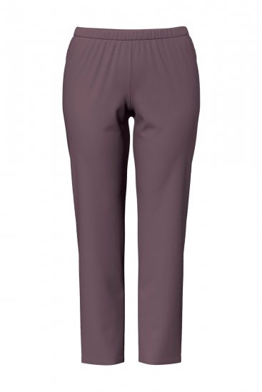 Ulla Popken 850403 Pidžama s cvjetnim uzorkom Smeđa - Pidžame/Loungewear - 