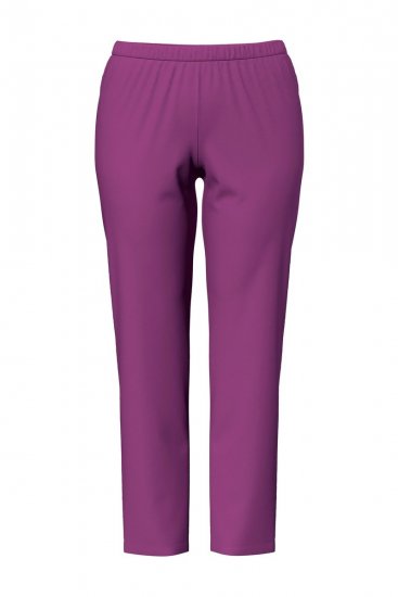Ulla Popken 850403 Pidžama s cvjetnim uzorkom Ljubičasta - Pidžame/Loungewear - 