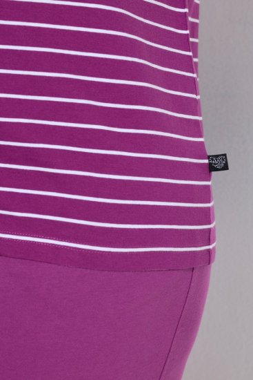 Ulla Popken 850403 Pidžama s cvjetnim uzorkom Ljubičasta - Pidžame/Loungewear - 