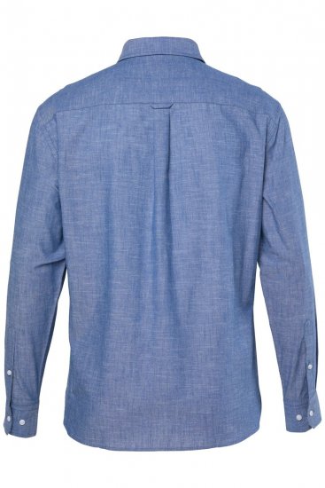 JP1880 850931 Chambray košulja dugih rukava Denim plava TALL - TALL košulje - TALL košulje za visoke muškarce
