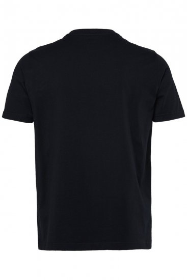 JP1880 851008 Majica s printom na prsima Crna TALL - TALL T-shirts - Majice za Visoke Muškarce