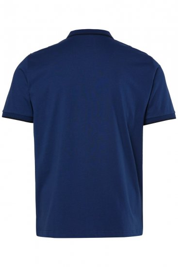 JP1880 851048 Polo majica s patentnim zatvaračem Noćno plava TALL - TALL polo majice - TALL polo majice za visoke