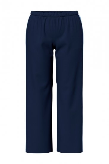 Ulla Popken 851245 Pidžama s prugama Tamnoplava - Pidžame/Loungewear - 