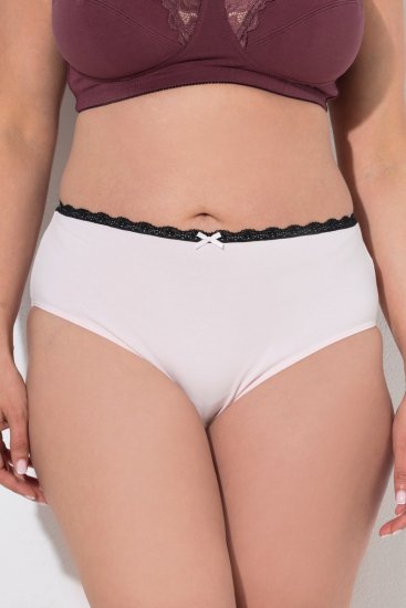 Ulla Popken 851711 Cvjetne gaćice 5 kom Smeđa - Gaćice - 