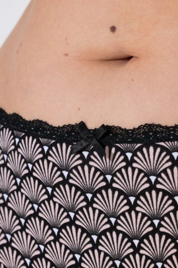 Ulla Popken 851730 Uzorkovane gaćice 5 kom Bež - Gaćice - 