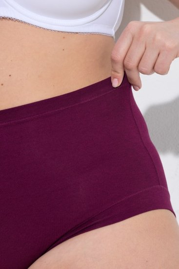 Ulla Popken 851736 Gaćice visokog struka 3 kom Crna - Gaćice - 