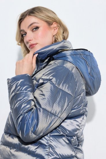 Ulla Popken 851790 Prošivena jakna Denim plava - Jakne - Jakne za žene velikih veličina