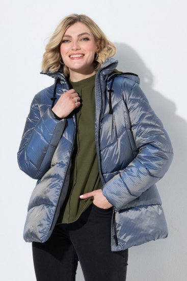 Ulla Popken 851790 Prošivena jakna Denim plava - Jakne - Jakne za žene velikih veličina