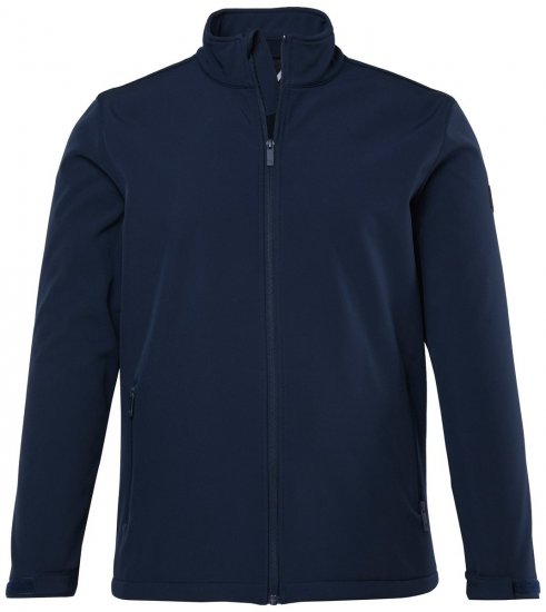 Men+ 868 Softshell jakna s flis podstavom Tamnoplava - Jakne - Muške Jakne Veliki Brojevi
