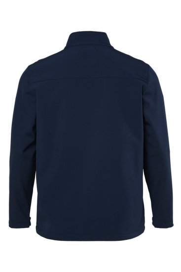 Men+ 868 Softshell jakna s flis podstavom Tamnoplava - Jakne - Muške Jakne Veliki Brojevi