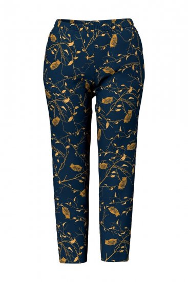 Ulla Popken 852577 Pidžama s uzorkom Tamnoplava - Pidžame/Loungewear - 