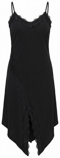 Ulla Popken 852636 Haljina na preklop Crna - Haljine od jerseyja - 