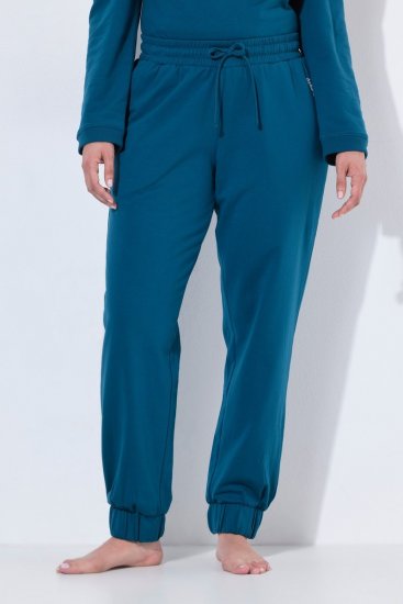 Ulla Popken 852725 Kućne hlače Petrolej - Pidžame/Loungewear - 