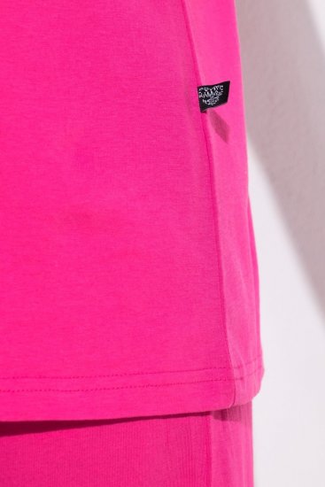Ulla Popken 852747 Gornji dio pidžame dugih rukava Ružičasta - Pidžame/Loungewear - 