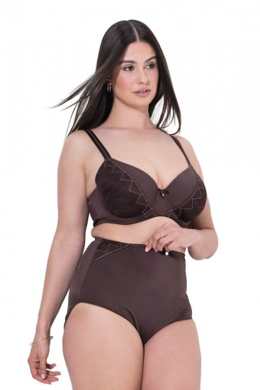 Ulla Popken 853062 Bokserice Smeđa - Gaćice - 