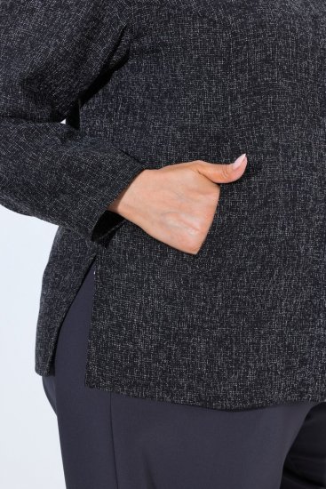 Ulla Popken 853477 Jakna Maslinasta - Jakne - Jakne za žene velikih veličina