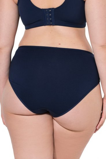 Ulla Popken 853698 Gaćice s čipkom 5 kom Crna - Gaćice - 